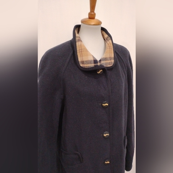 VINTAGE WEILL WOOL CASHMERE COAT - Picture 12 of 13